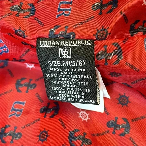 Urban Republic - Gender neutral waterproof Rain Jacket. Size 5 - Picture 7 of 8